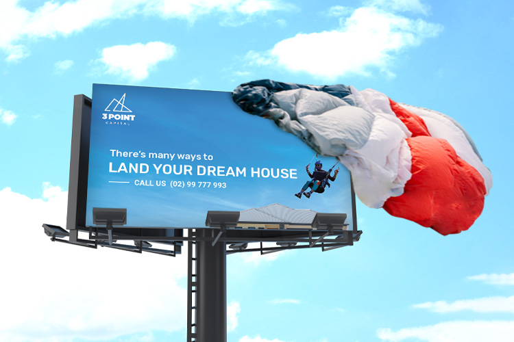 3 Point Capital Billboard