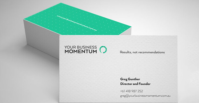 Your Business Momentum card